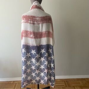 American flag large tube scarf